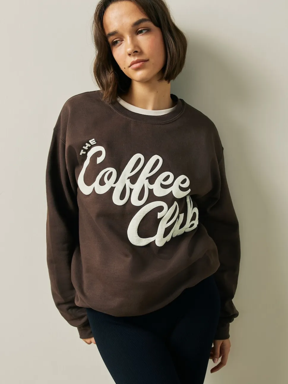 Chocolate Brown Coffee Club - Sweatshirt