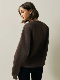 Chocolate Brown Coffee Club - Sweatshirt