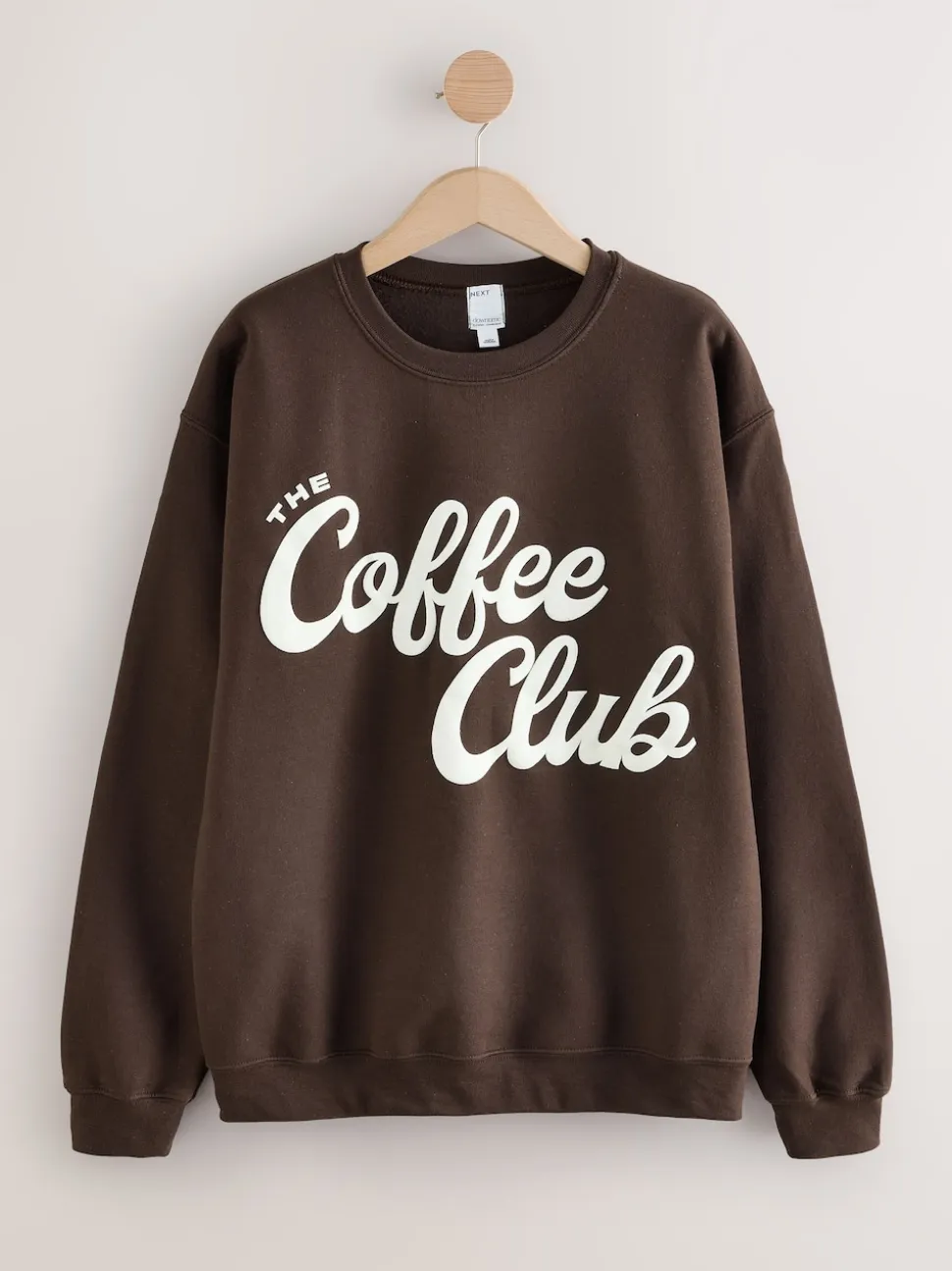 Chocolate Brown Coffee Club - Sweatshirt