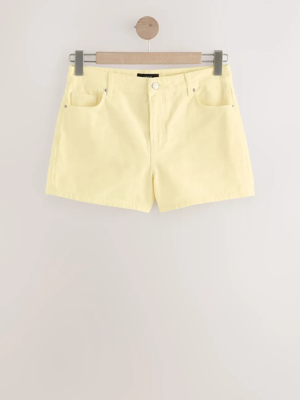 Citroengeel - Denim shorts voor jongens
