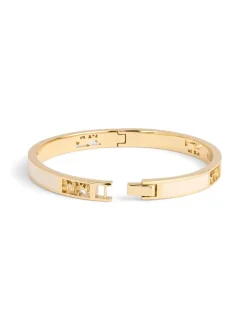 COACH Signature Horse & Carriage Cut Out Bangle Bracelet
