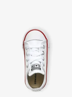 Converse - Taylor leren babysneakers met dikke zool