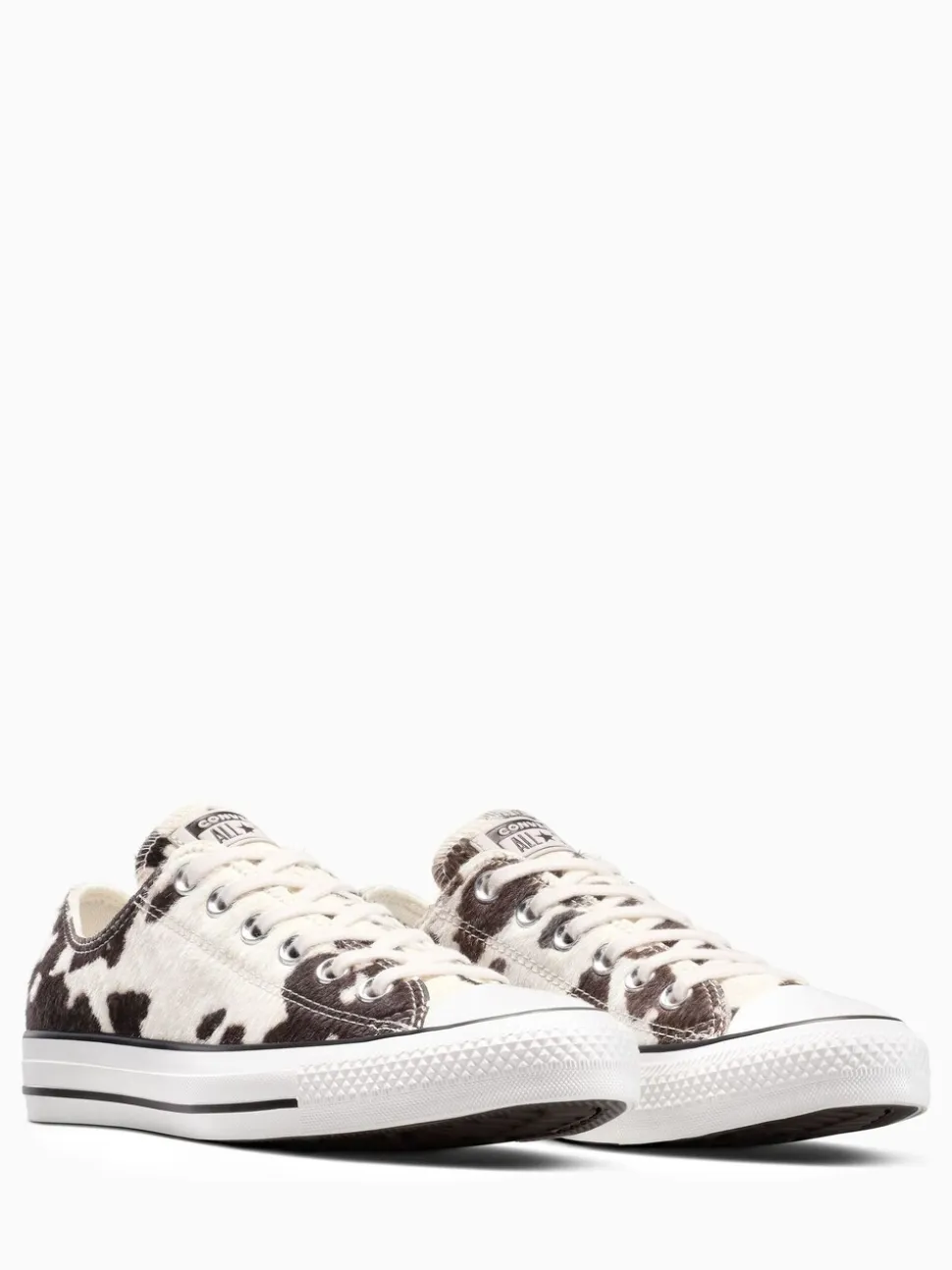 Converse Pony Suede Cow Print All Over Low Trainers