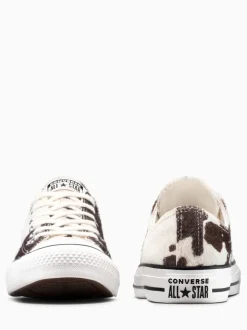 Converse Pony Suede Cow Print All Over Low Trainers