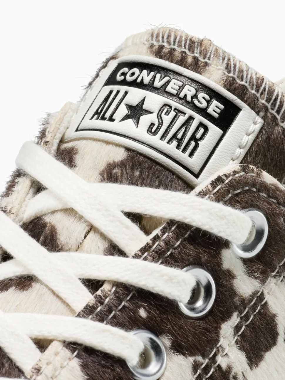 Converse Pony Suede Cow Print All Over Low Trainers