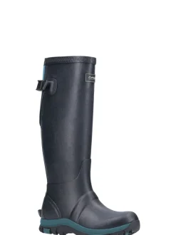 Cotswolds Blue Realm Adjustable Wellington Boots