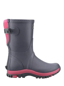 Cotswolds Blue Realm Adjustable Short Wellington Boots