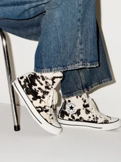 Cow Brown - Converse Chuck Taylor Suede All Over High Trainers