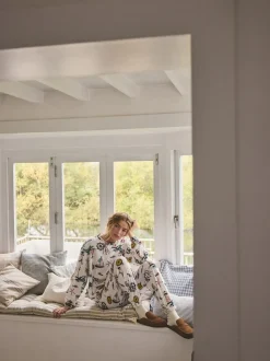 Cream Mermaid - Pyjama met lange mouwen