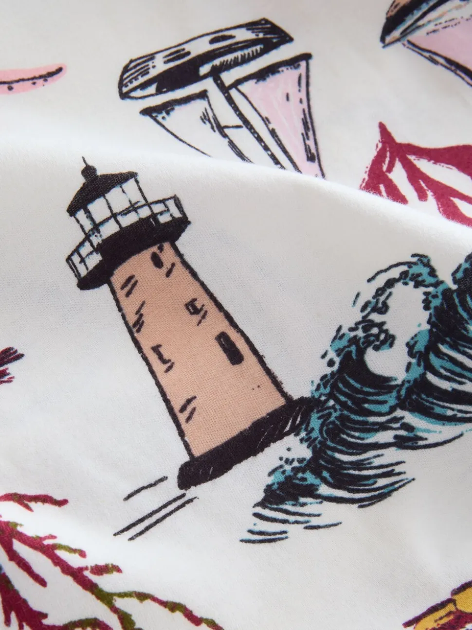 Cream Mermaid - Pyjama met lange mouwen
