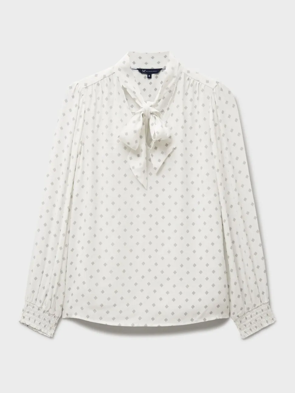 Crew Clothing Willa Tie Neck Blouse