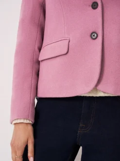 Crew Clothing Wool Blend Blazer