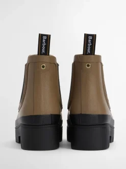 Crème - Barbour® Halton Chelsea Wellington laarzen