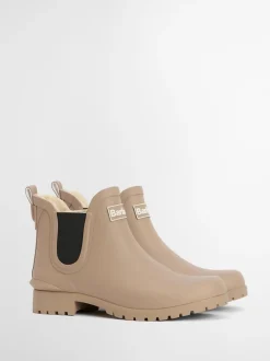 Crème - Barbour® Kirkton Chelsea Wellington Boots