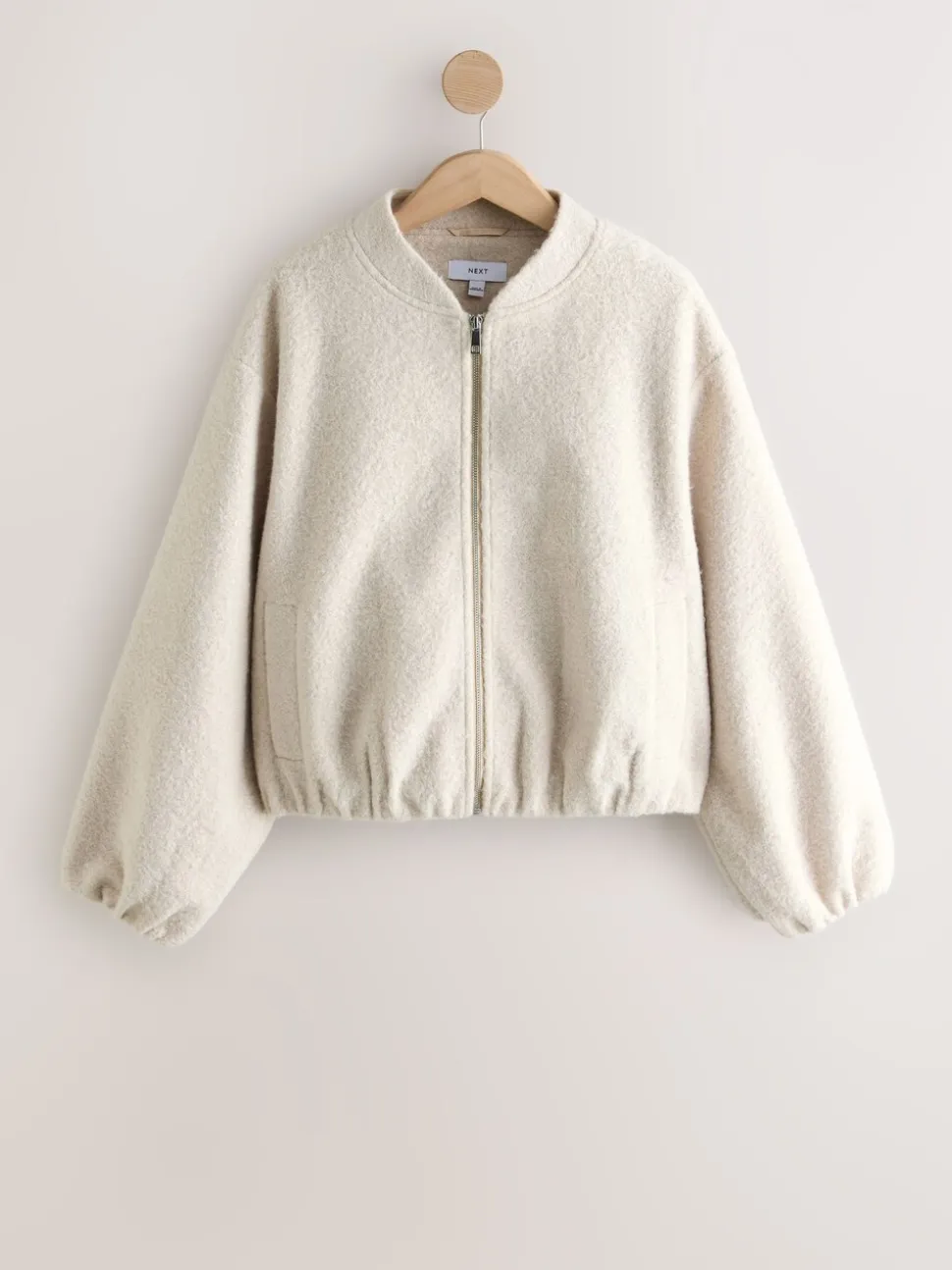 Crème - Coatigan Bomber Jacket