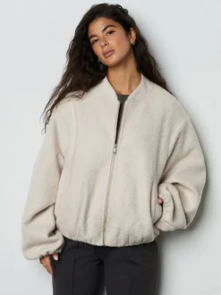 Crème - Coatigan Bomber Jacket