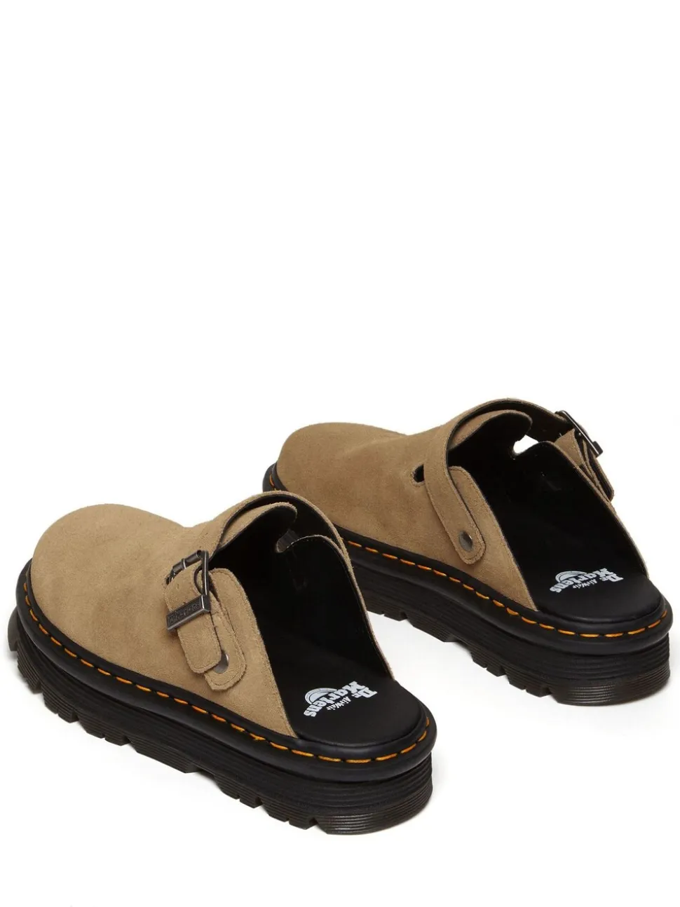 Crème - Dr. Martens Zebzag Leather Shoes