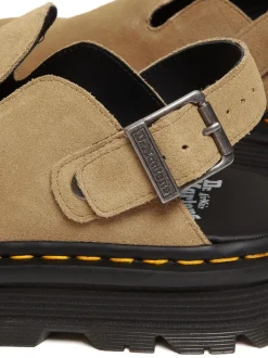 Crème - Dr. Martens Zebzag Leather Shoes
