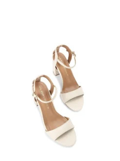 Crème - KG Kurt Geiger Fleur Bling-sandalen