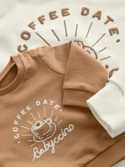 Crème - Maternity Mini Me Sweatshirt Set