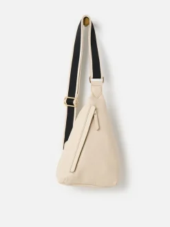 Crème - Oliver Bonas Brooke Cream Cross-Body Belt Bag