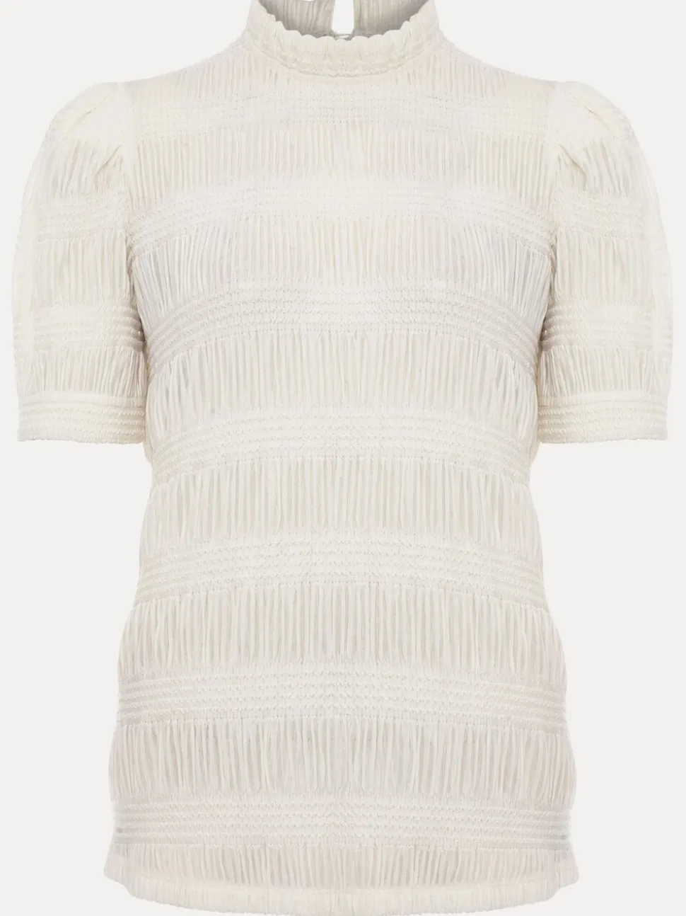 Crème - Phase Eight Samiha blouse met textuur