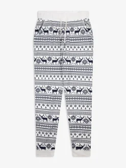 Crème - The Little Tailor kerstpyjama met rendier