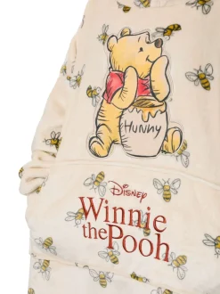 Crème - Vanilla Underground Disney Winnie The Pooh Deken Hoodie voor dames