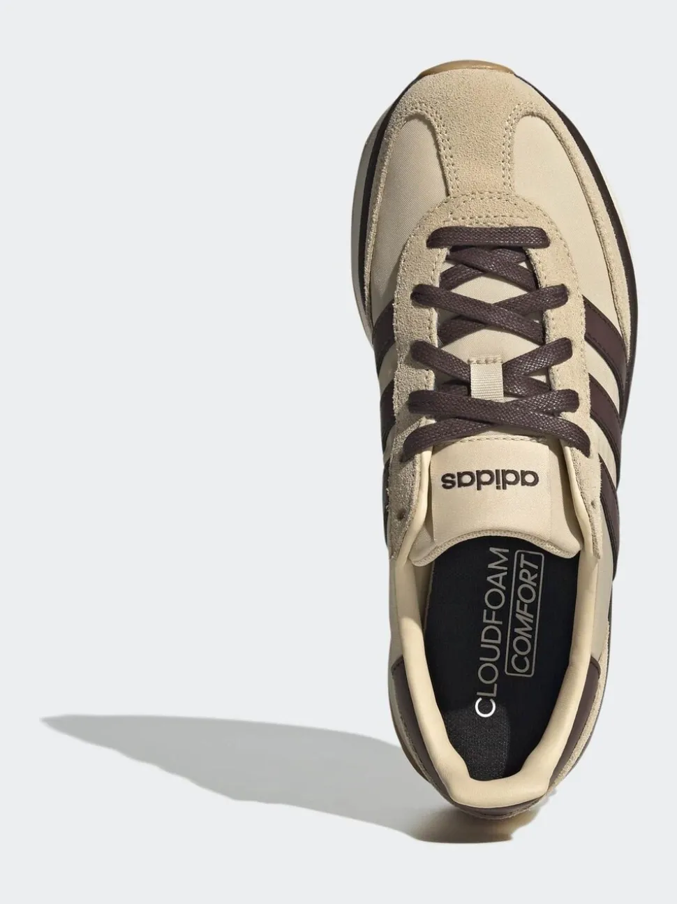 Crème/bruin - adidas Run 60s 4.0 sneakers