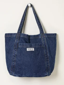 Denim donkerblauw - FatFace Pocket 100% Cotton Tote Bag