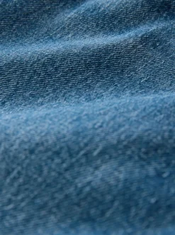 Denim donkerblauw - Mom Comfort Jeans met Stretch Column