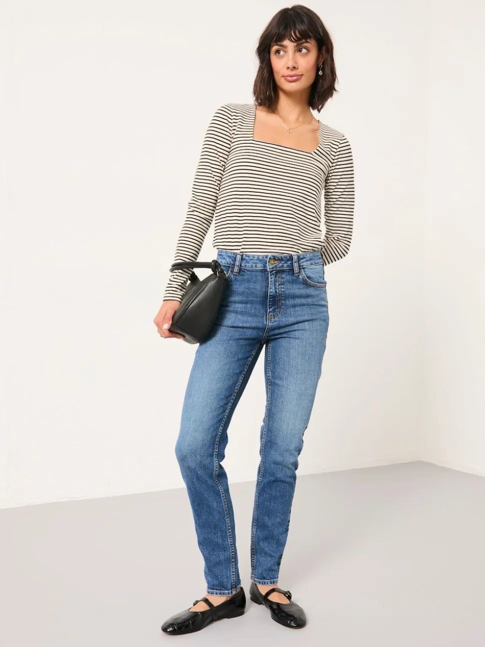 Denim vintage - FatFace Slim-fit jeans