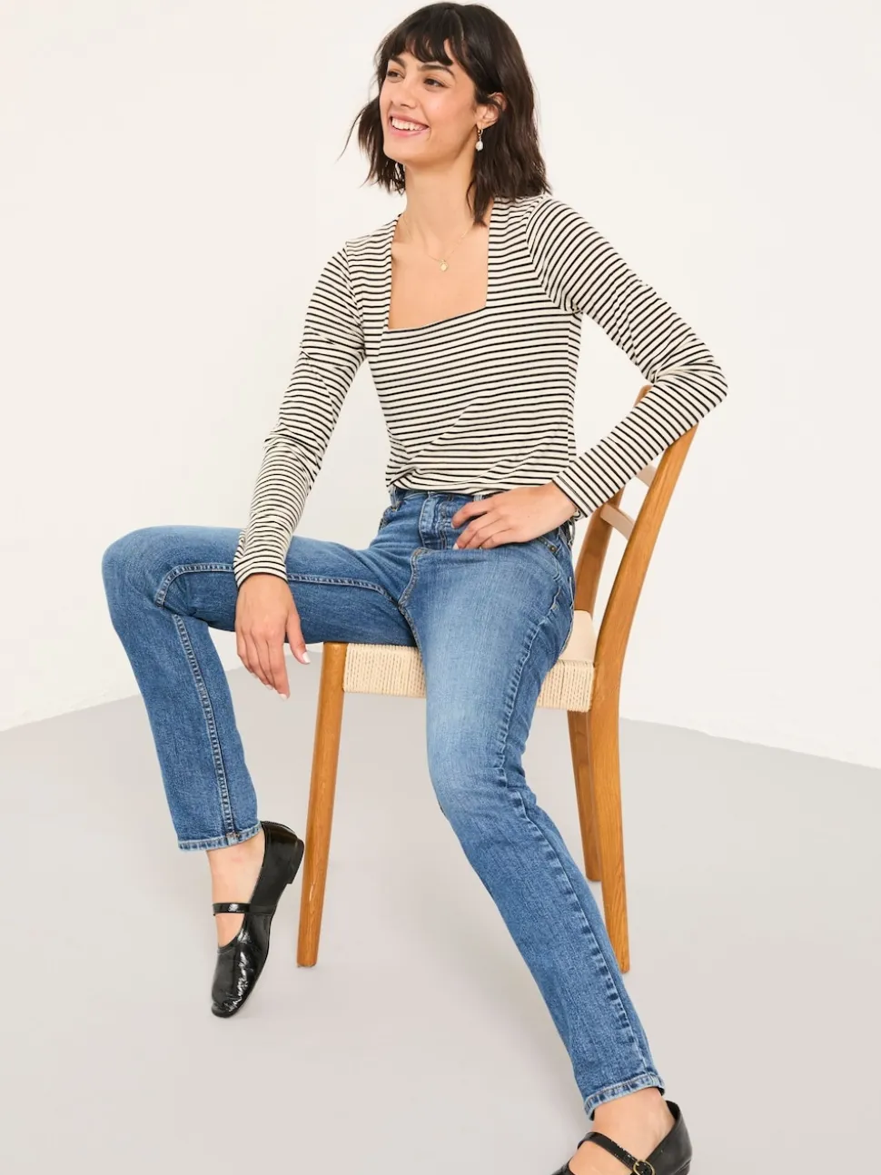 Denim vintage - FatFace Slim-fit jeans