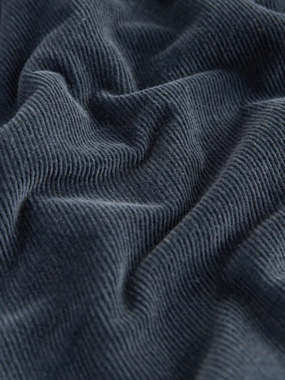 Denimblauw - Corduroy broeken Barrel jeans