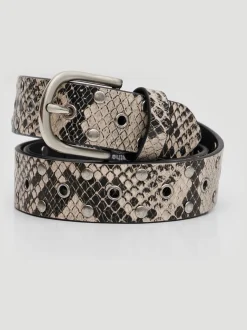 Dierenprint - Hush Leather Studded Eyelet Belt