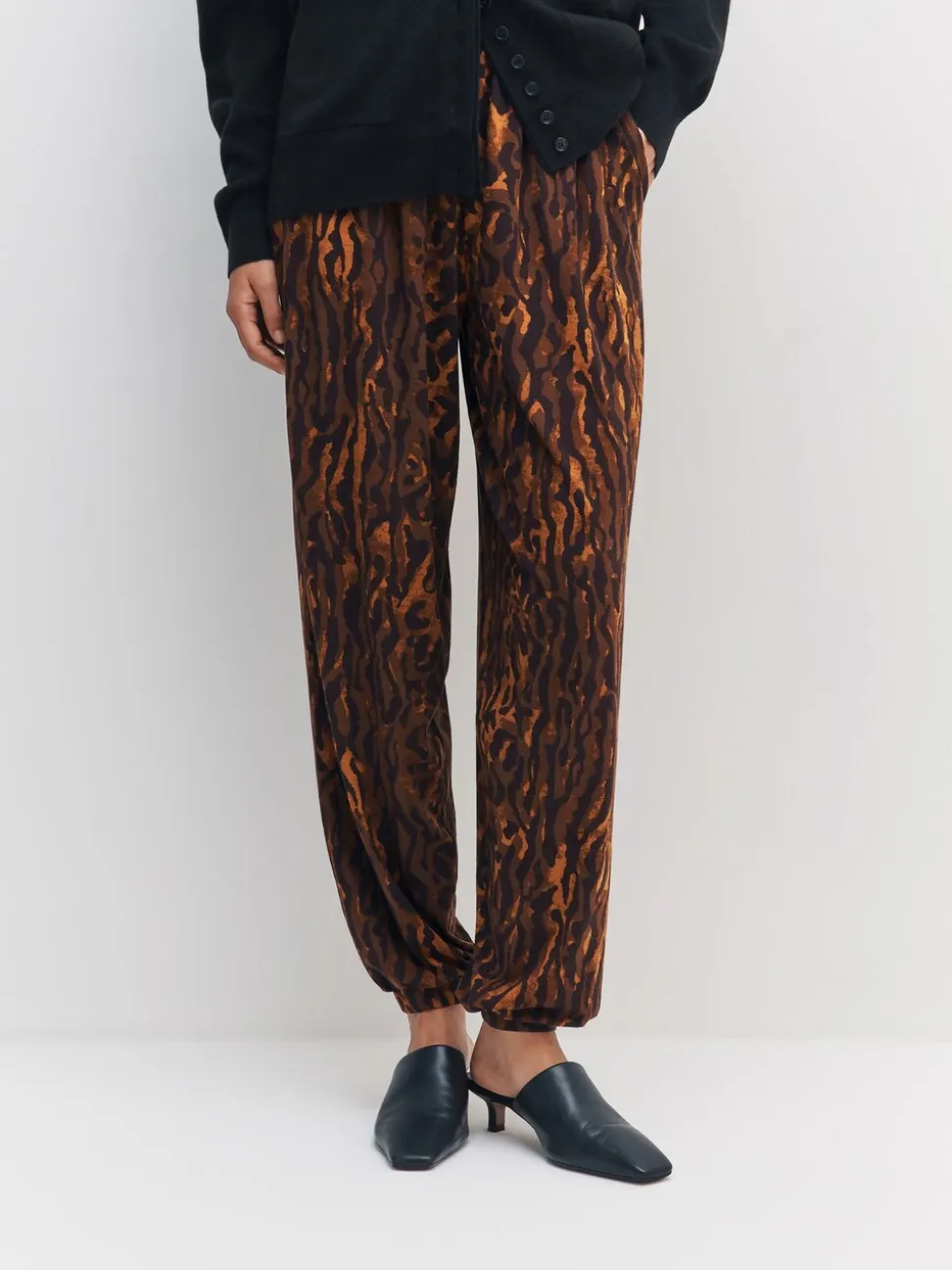 Dierenprint - Jersey Harem Joggers