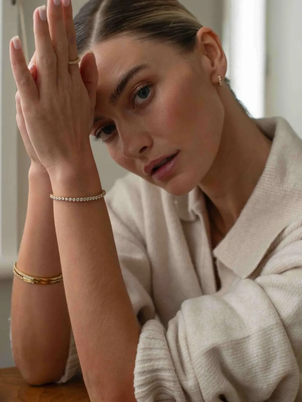 D.Louise Waterproof Luxe Tennis Bracelet