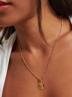 D.Louise Waterproof St. Christopher Necklace