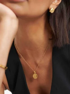 D.Louise Waterproof St. Christopher Necklace
