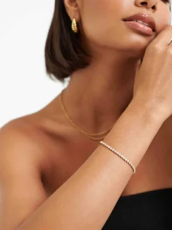 D.Louise Waterproof Tennis Bracelet