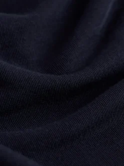 Donkerblauw - Active Crew Neck Short Sleeve T-Shirt