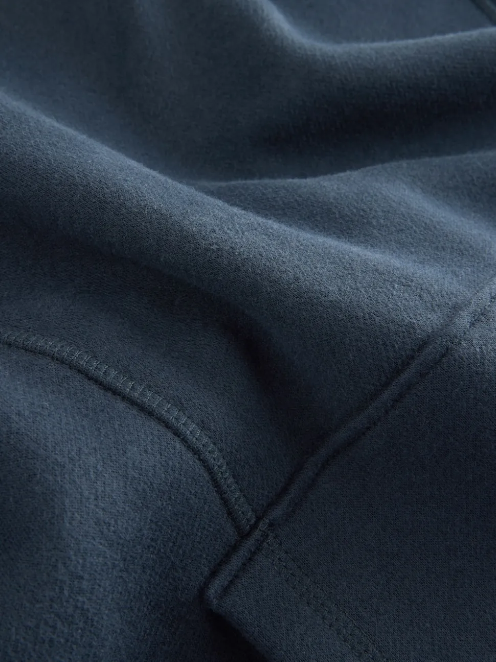 Donkerblauw - Active Longline Overhead Hoodie met superzacht naaddetail en zakken