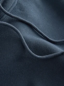 Donkerblauw - Active Longline Overhead Hoodie met superzacht naaddetail en zakken