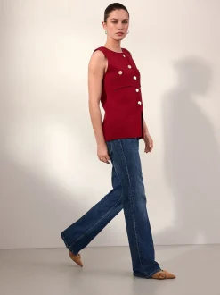 Donkerblauw - Authentieke jeans met bootcut