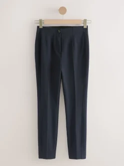 Donkerblauw - Corrigerende broek met grote zakken