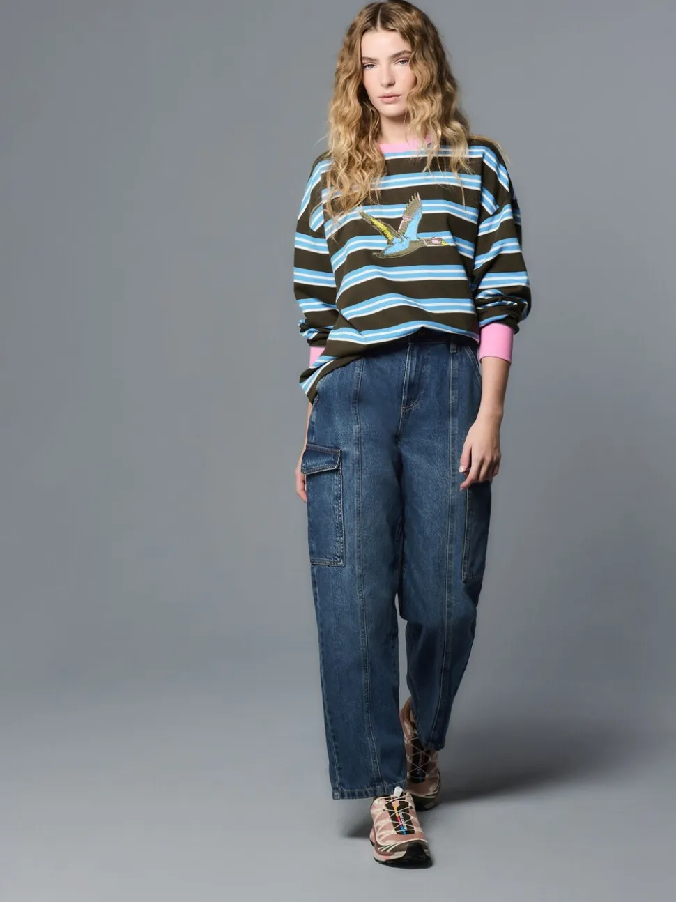 Donkerblauw - Enkel Rechte Pijpen Timmermans Jeans