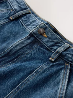 Donkerblauw - Enkel Rechte Pijpen Timmermans Jeans