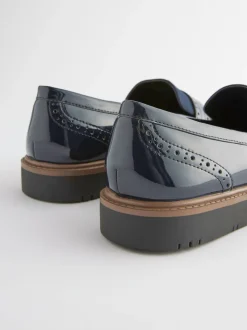 Donkerblauw - Forever Comfort® Brogue Instappers