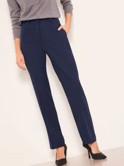Donkerblauw - Lipsy broek op maat met toelopende pijpen