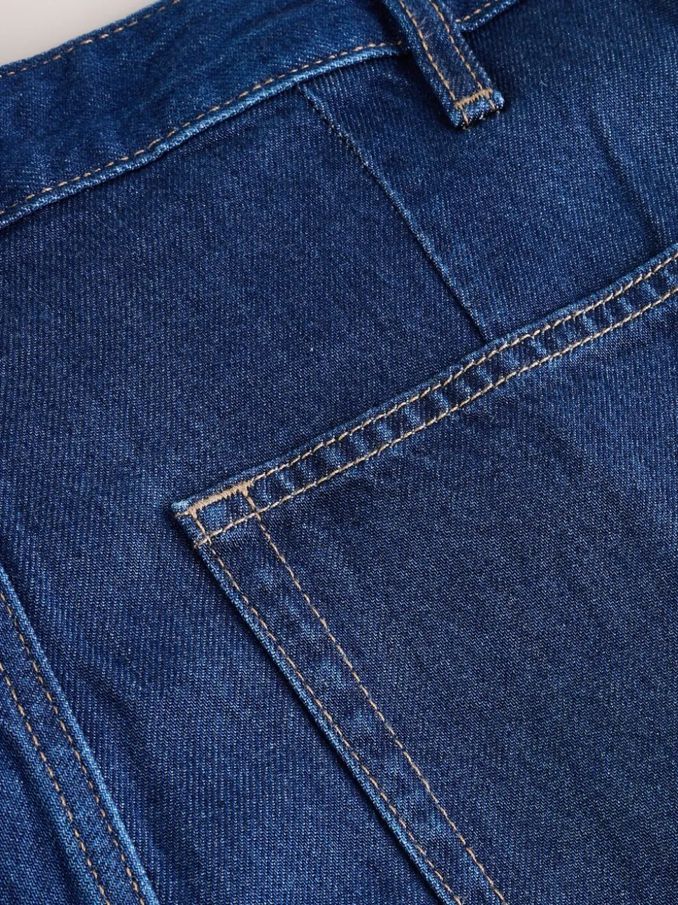Donkerblauw - N.Premium High Rise Culotte Jeans